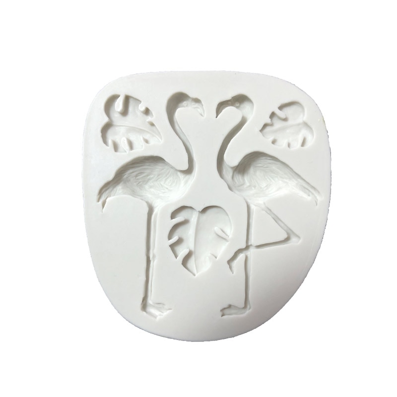 Aouke Schildpad Blad Flamingo Decoreren Mallen Cake Silicone Mold Sugarpaste Chocolade Gumpaste Mal van Klei K121