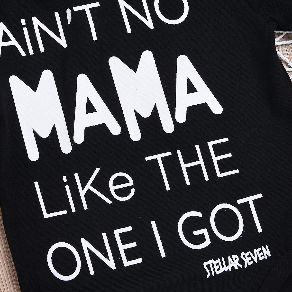 3 stk baby gutt jenter mamma topper romper + langbukser lue antrekk sett nyfødte barneklær