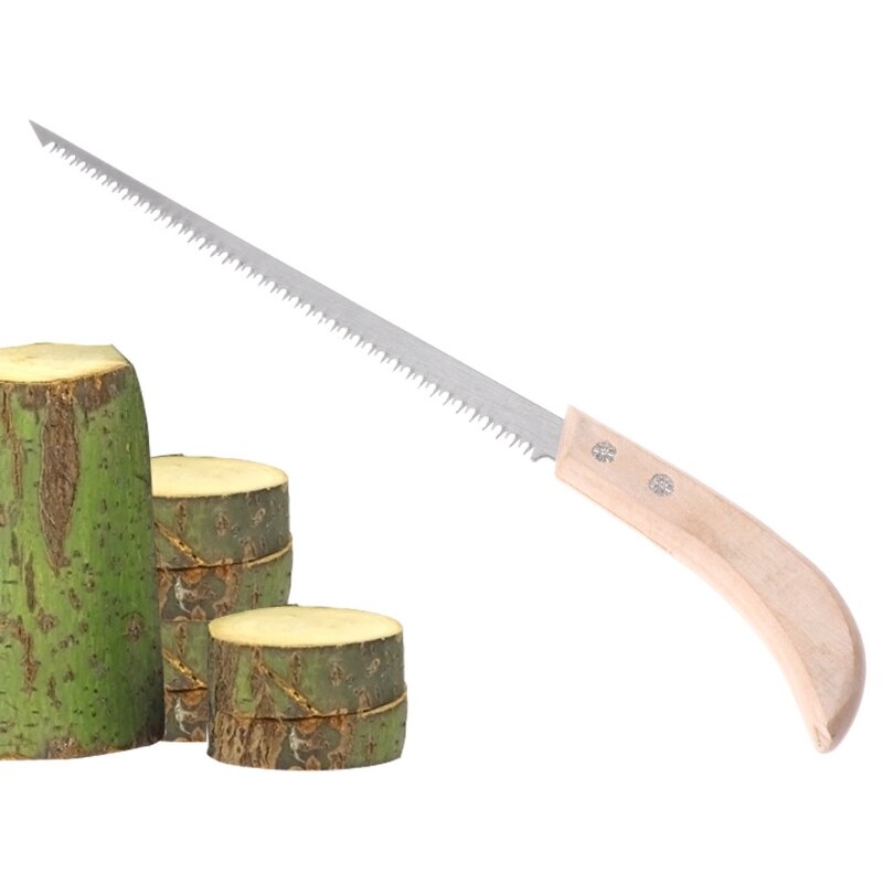 220mm håndsave af manganlegering, lille havehåndsav til træbearbejdning