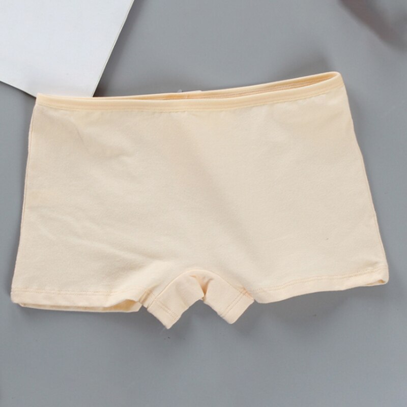 1PC Teen Boxer Briefs for Student Girl Children Underwear Panty Cotton Soft Breathable Girls Panties Kids Underpants All-Match