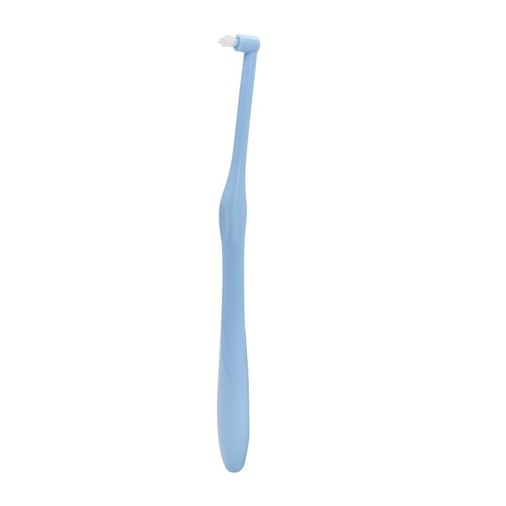 1 stk ortodontisk tandbørste interdental tandbørste lille hoved blødt hår korrekturtænder bøjler tandtråd mundtandpleje