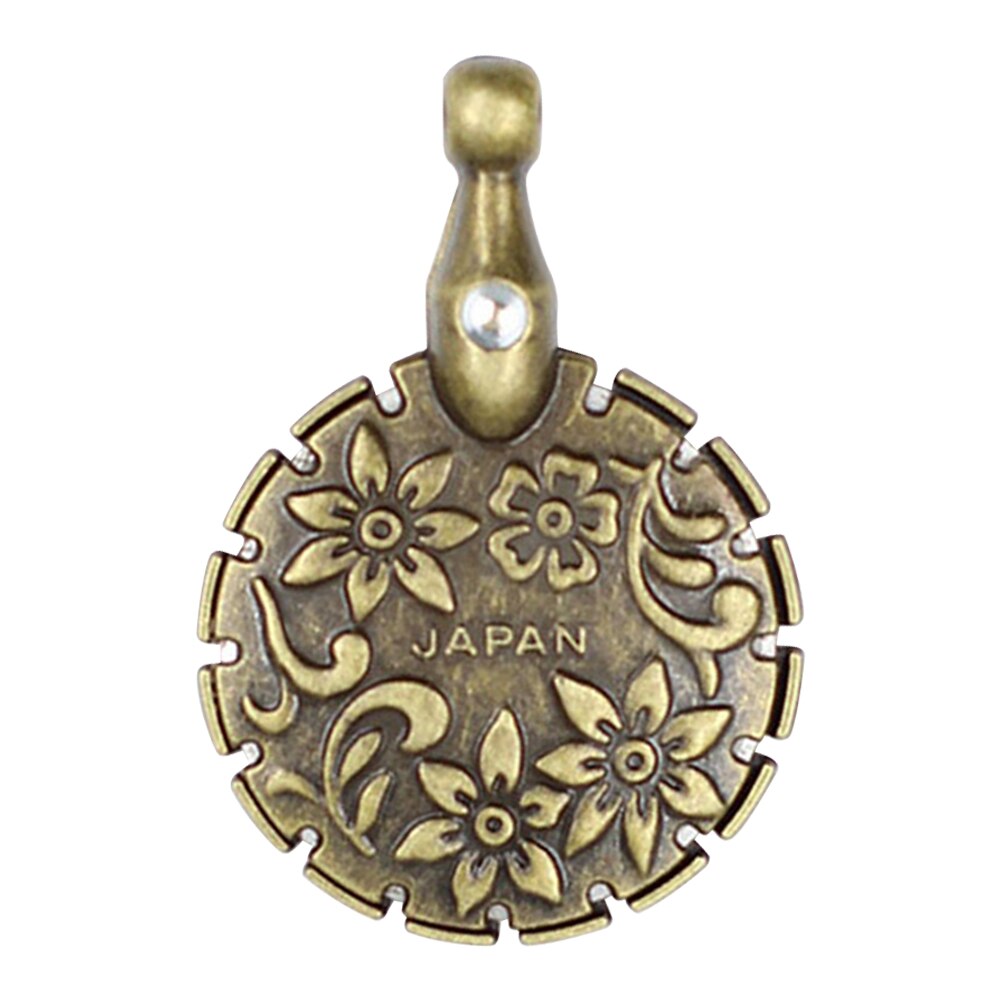 Broken Rope Cut Metal Thread Breaker Slice Yarn Round Shape Antique Bronze Craft Take-Up Sewing Wire Cutter Cross Stitch Tools: Default Title