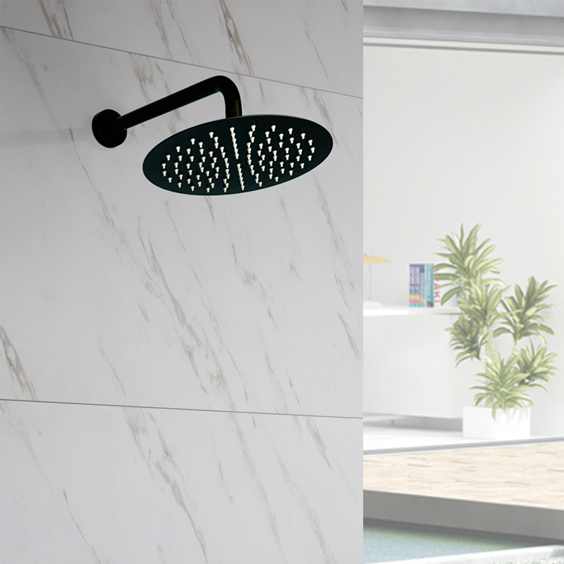 20/30/40CM Stainless Steel Shower Head Extension Arm Top Ceiling Mounted Wall Mounted Tube Rainfall Shower Head Arm for Bathroom