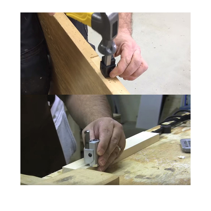 Woodworking Right Angle Punch Chisel Quick Cutting Corner Chisel Square Hinge Right Angle Woodworking Punching Tools