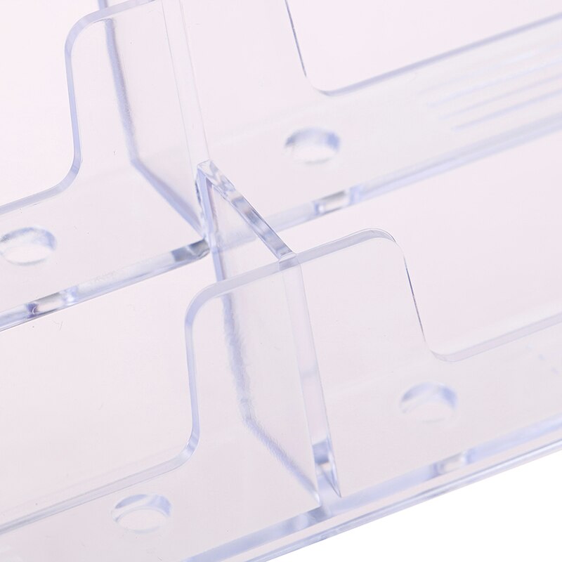 Bureaublad kantoor visitekaartjeshouder, transparant acryl toonbank displaystandaard, bureau accessoires