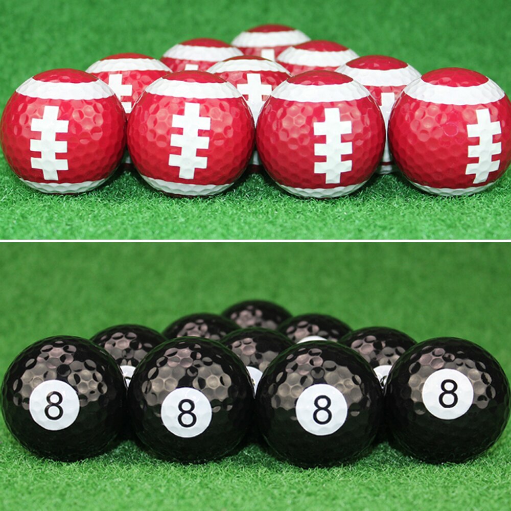 Balle de Golf en caoutchouc, 1 pièce, deux pièces, Sport de plein air, Baseball, Tennis, Football, billard, compétition d&#39;entraînement