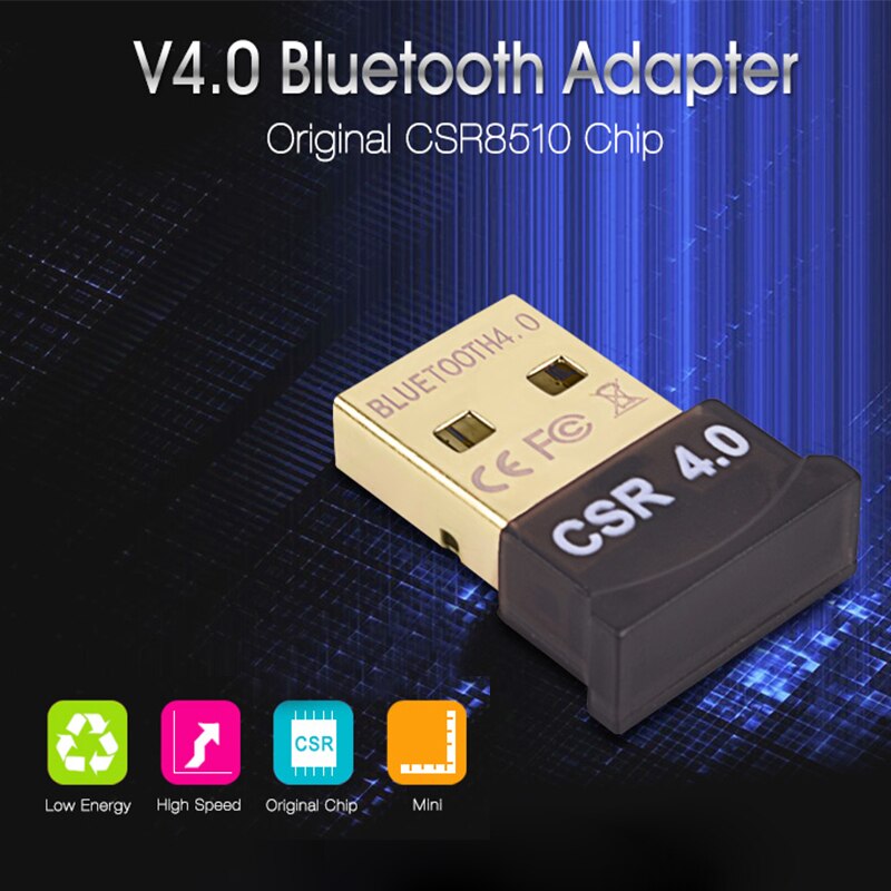 Mini USB Bluetooth Adapter 4.0 Computer Wireless Bluetooth Dongle Dual Mode Music Sound Receiver Adapter Bluetooth Transmitter