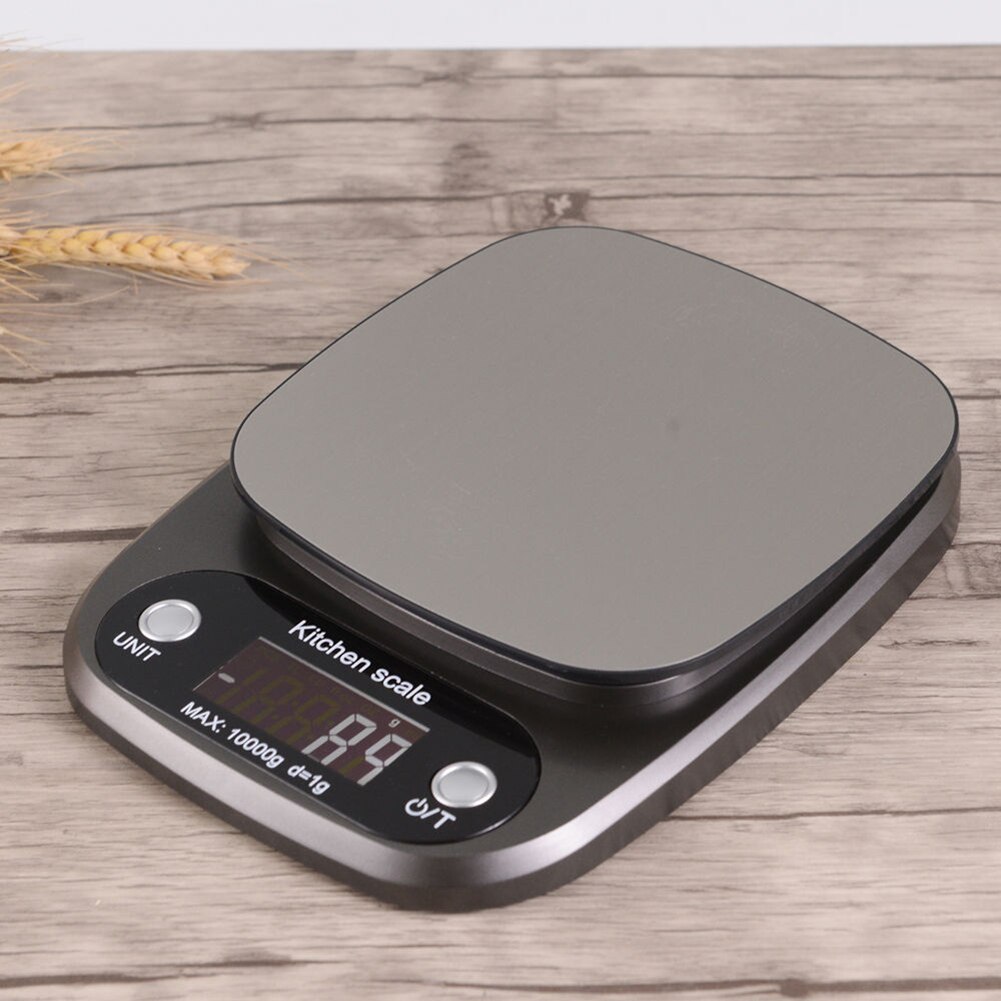 Báscula electrónica Digital LCD de 10kg/1g para alimentos de alta precisión báscula de cocina herramienta de peso para pasteles y comida