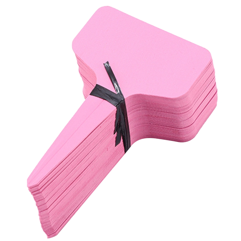100pcs etichette per piante da giardino etichette per insegne in plastica marcatori per vivai vasi da fiori semi erbe in vaso etichette marchio di classificazione: PK
