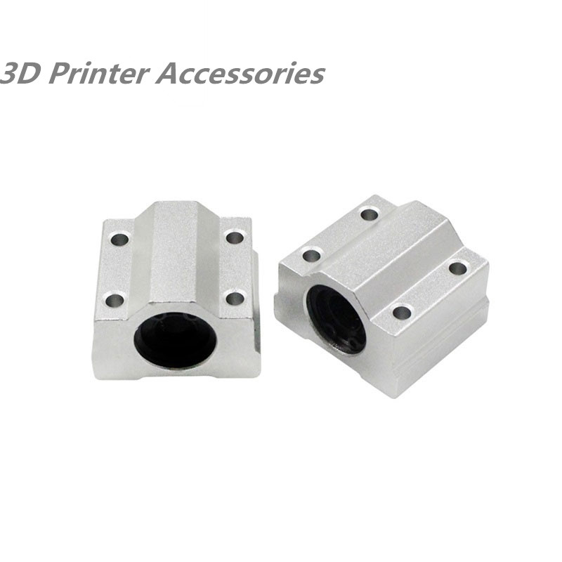 3D Drucker Zubehör Optischen Achse führen Kasten linear Lagerbier Schieberegler SCS8UU SCS10UU SCS12UU