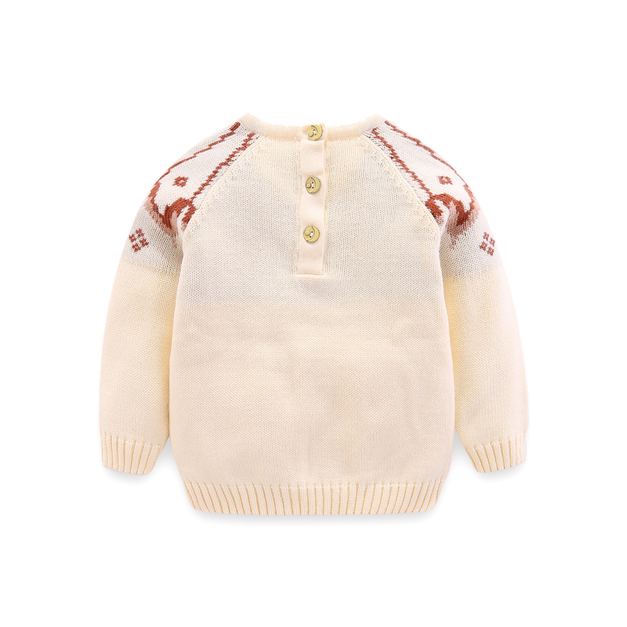 A thick cotton sweater