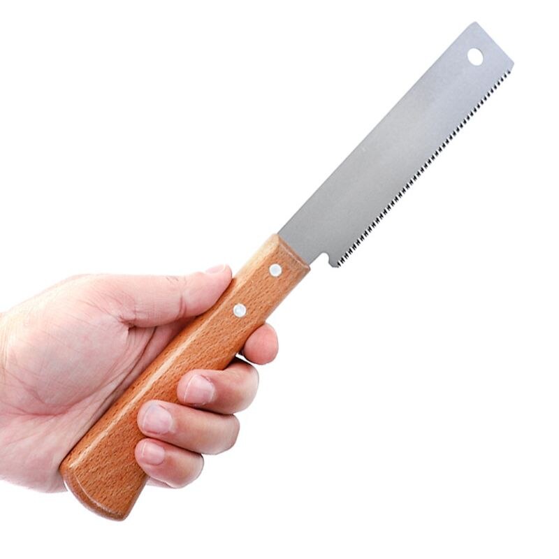 Mini Hand Saw for Woodworking SK5 Carbon Steel Tenon Fine Tooth Wooden Handle