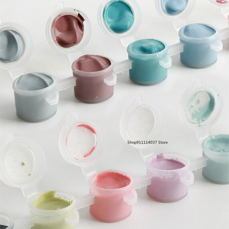 6 farben einstellen Keramik Pigment Kunst Unterglasur Jingdezhen keramik Gemalt malerei Pigment Mittel temperatur backen farbe XJ47