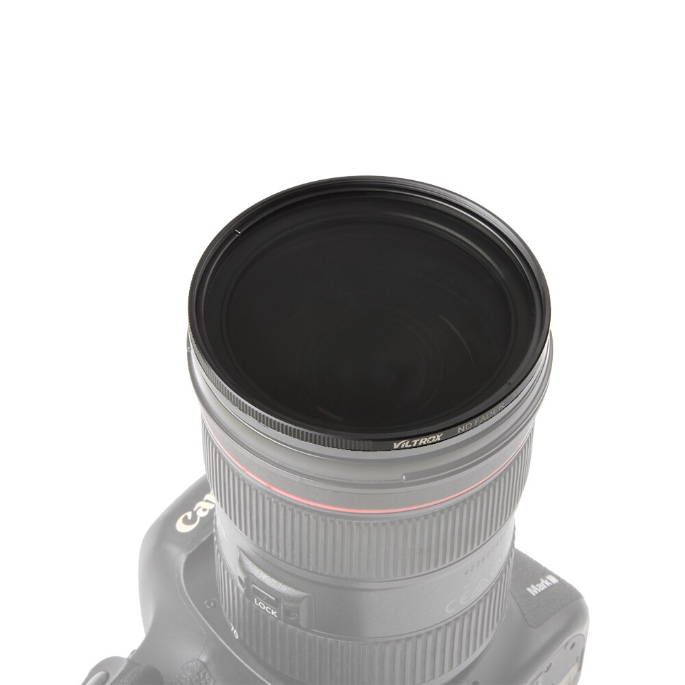 Viltrox Verre Optique Mince ND2-ND400 Densité Neutre Fader filtre à DENSITÉ NEUTRE Variable Réglable 52/55/58/62/67/72/77mm pour Canon Nikon