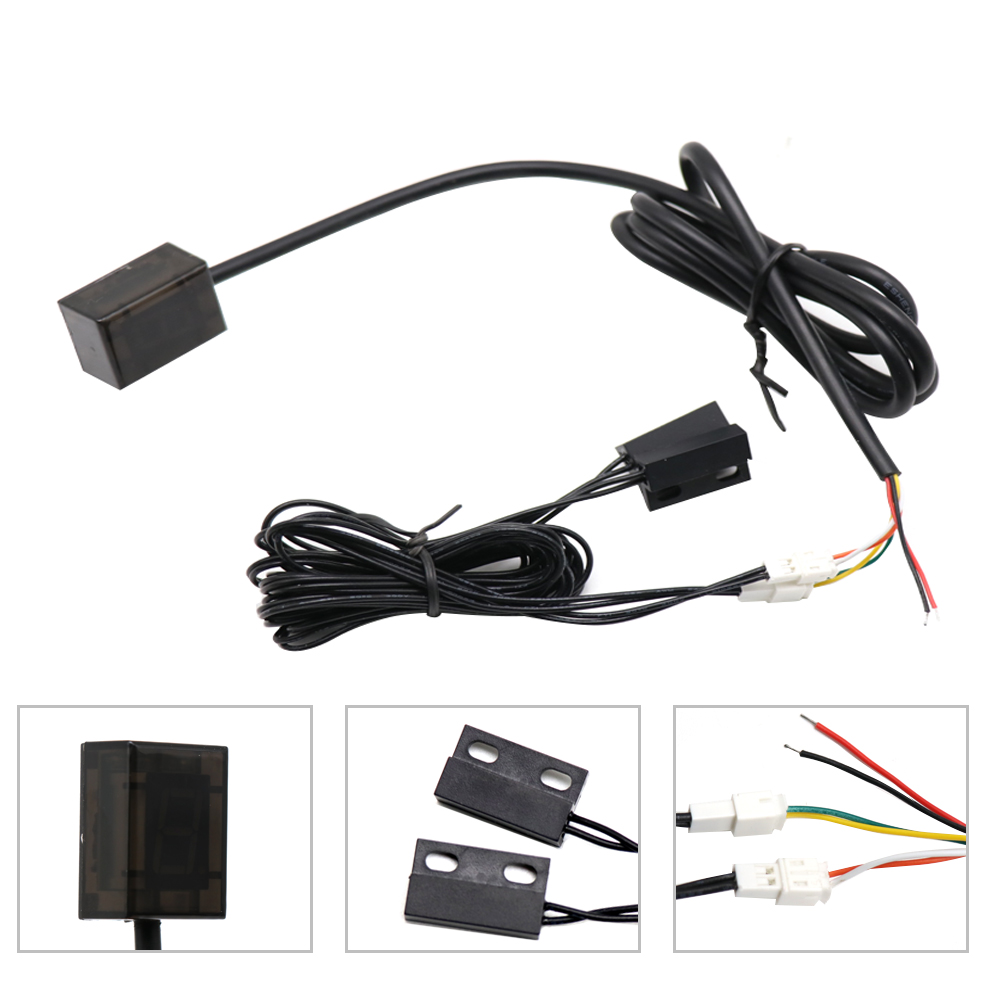 SCL MOTOS-indicador de marcha Digital Universal para motocicleta, 6 velocidades, pantalla LED, palanca de cambios, soporte magnético para indicador de marcha