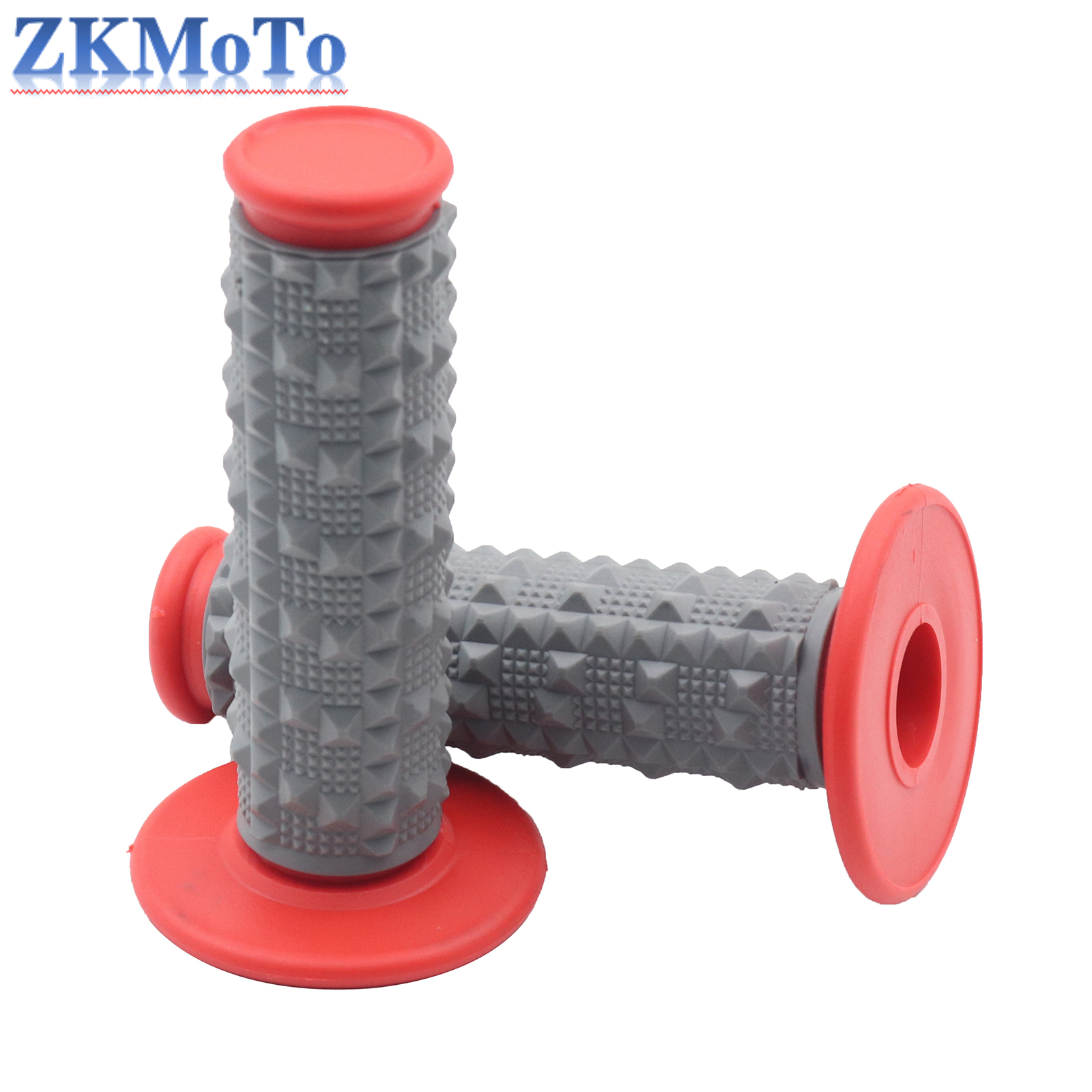 Handle Grip Pro taper Motorcycle Protaper Dirt Pit Bike Motocross 7/8" Handlebar Rubber Gel Hand Grips Brake Hands: Red