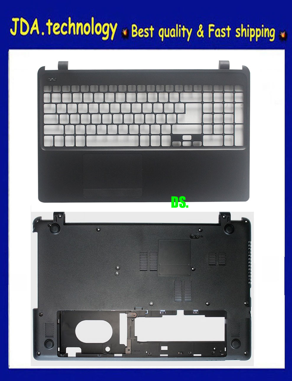 Gevallen Voor Acer Aspire E1-510 E1-530 E1-532 E1-570 E1-572 E1-572G V5WE2 Z5WE1 Palmrest Bovenste Cover Toetsenbord Bezel Bottom Case
