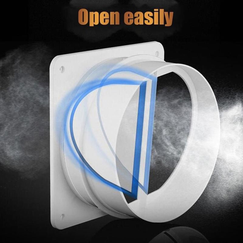 Køkken emhætter kontraventil anti lugt kontrol badeværelse kontraventil modtryksventil kontraventil