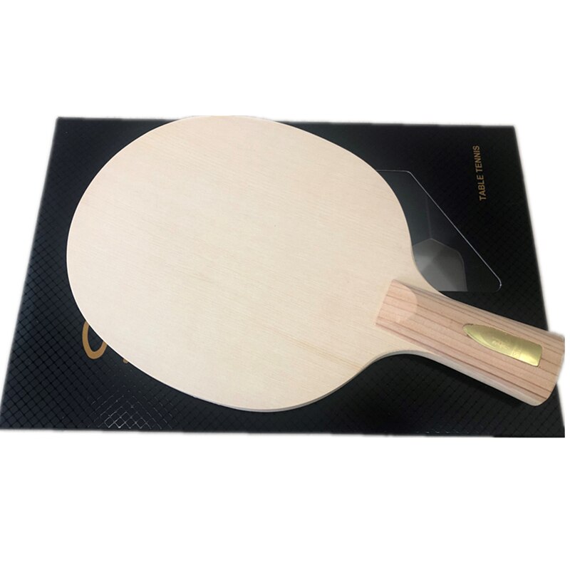Stuor enkelt hinoki 1 ply hinoki speed 90 bordtennis ketcher bordtennis klinge solid cypress off+: Kort håndtag cs