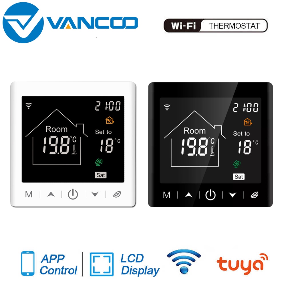 Tuya Wifi Slimme Thermostaat 220V Temperatuur Controller Voor Water/Elektrische/Gas Boiler Verwarming Kamer Thermoregulator Met Alexa
