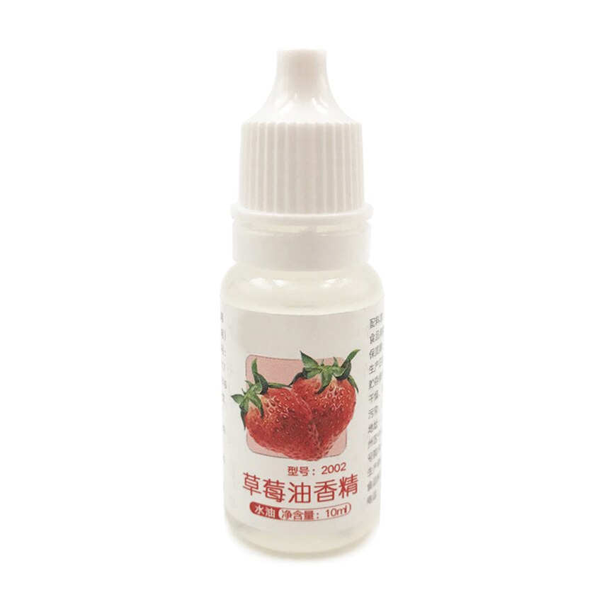 10ML Lebensmittel Klasse Aroma Magie Lebensmittel Duft Getränke Gelee Süssigkeit Speise Wesen Verwendet Für Backen Kekse Milch Handgemachte Seife gewürz: Erdbeere
