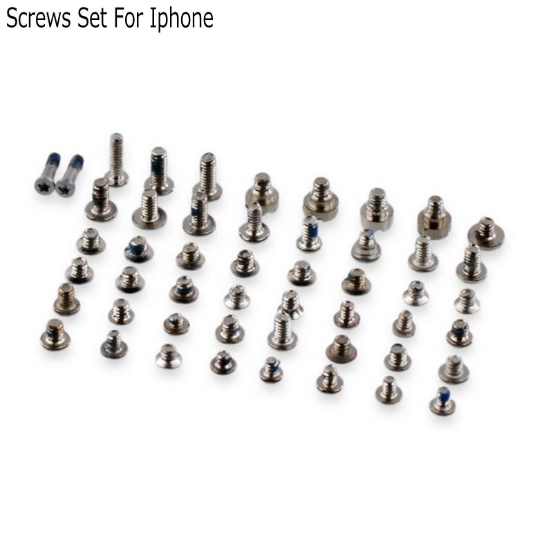 Schrauben Voll Schrauben einstellen für iPhone X XS Max XR Reparatur Bolzen Komplette Bausatz Ersatz Reparatur Teile für Iphone Schwänze schraube