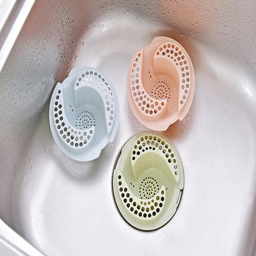 1 st multi-color Bad Stopper Zeef Douche Cover Keuken Badkamer Wastafel Wastafel Zeef Filter Afvoer Zeef