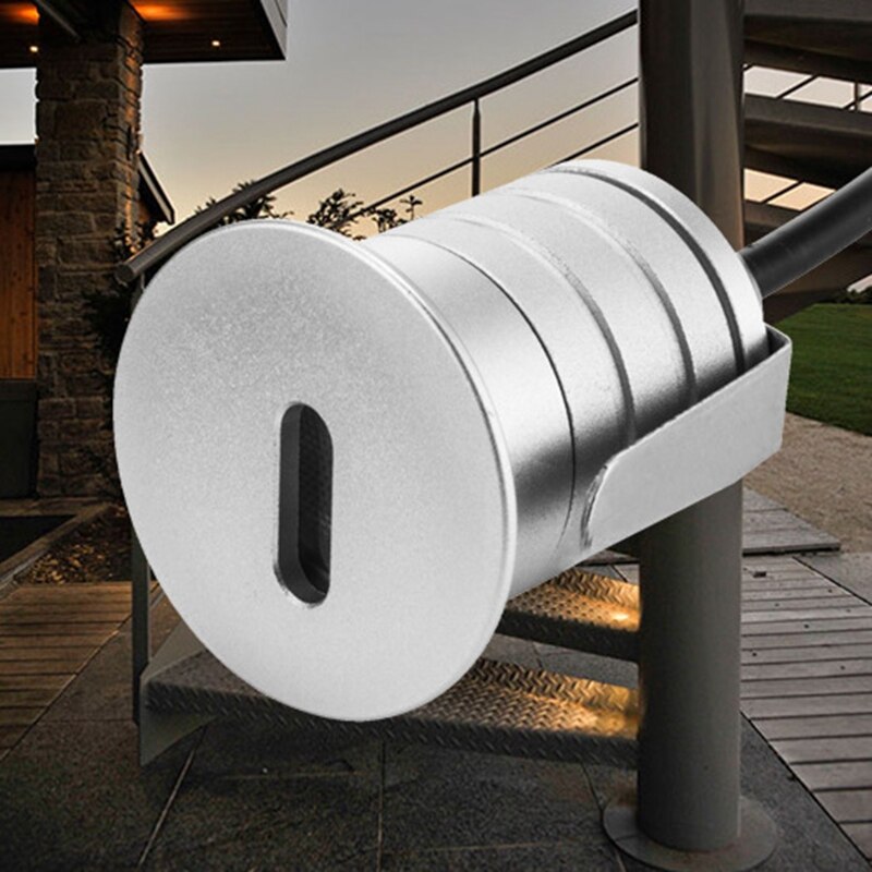 LukLoy LED Underground Light Outdoor Waterproof Step Light 12v IP65 Buried Light Stair Step Foot Light Corner Light