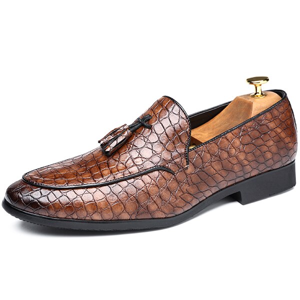Jongens kunstleer lak brogue avondschoenen veterschoenen formele bruiloft pagenhoofd schoenen, Tan Brown, 32 EU Jongens kunstleer lak brogue avondschoenen veterschoenen formele bruiloft pagenhoofd schoenen, Tan Brown, 32 EU