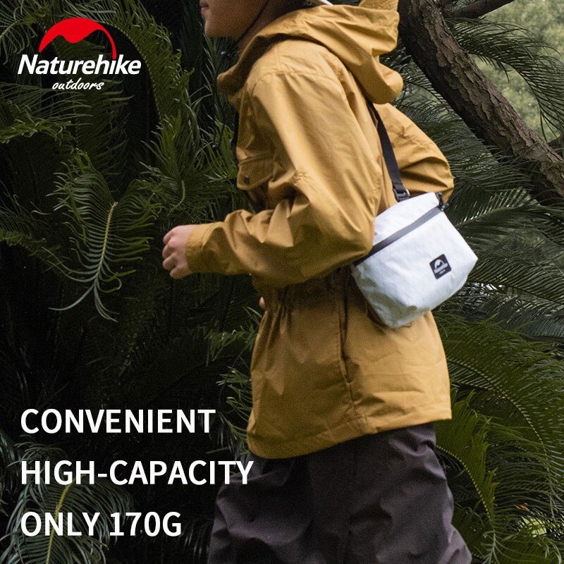 Naturehike xpac vandtæt skuldertaske udendørs camping rejse talje taske ultralet stor kapacitet telefon kamera opbevaringstaske