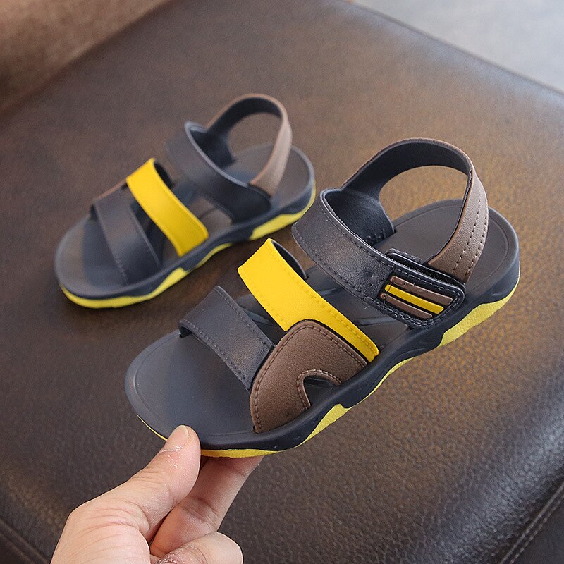 Koreaanse sandalen voor kinderen, babysandalen voor jongens, strandsandalen, waterdichte rubberen zomerschoenen voor jongens, sandalen voor kinderen