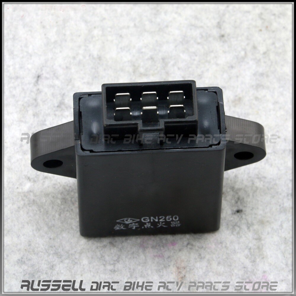 CDI de encendido Digital, módulo de encendido Digital de 6 pines, caja GN250 para SUZUKI GN250 GN 250, encendido Loncin 300 ATV-300