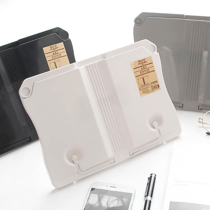 Przenośna podstawka robić czytania składana półka Organizer robić tabletu partytura 3 kolory