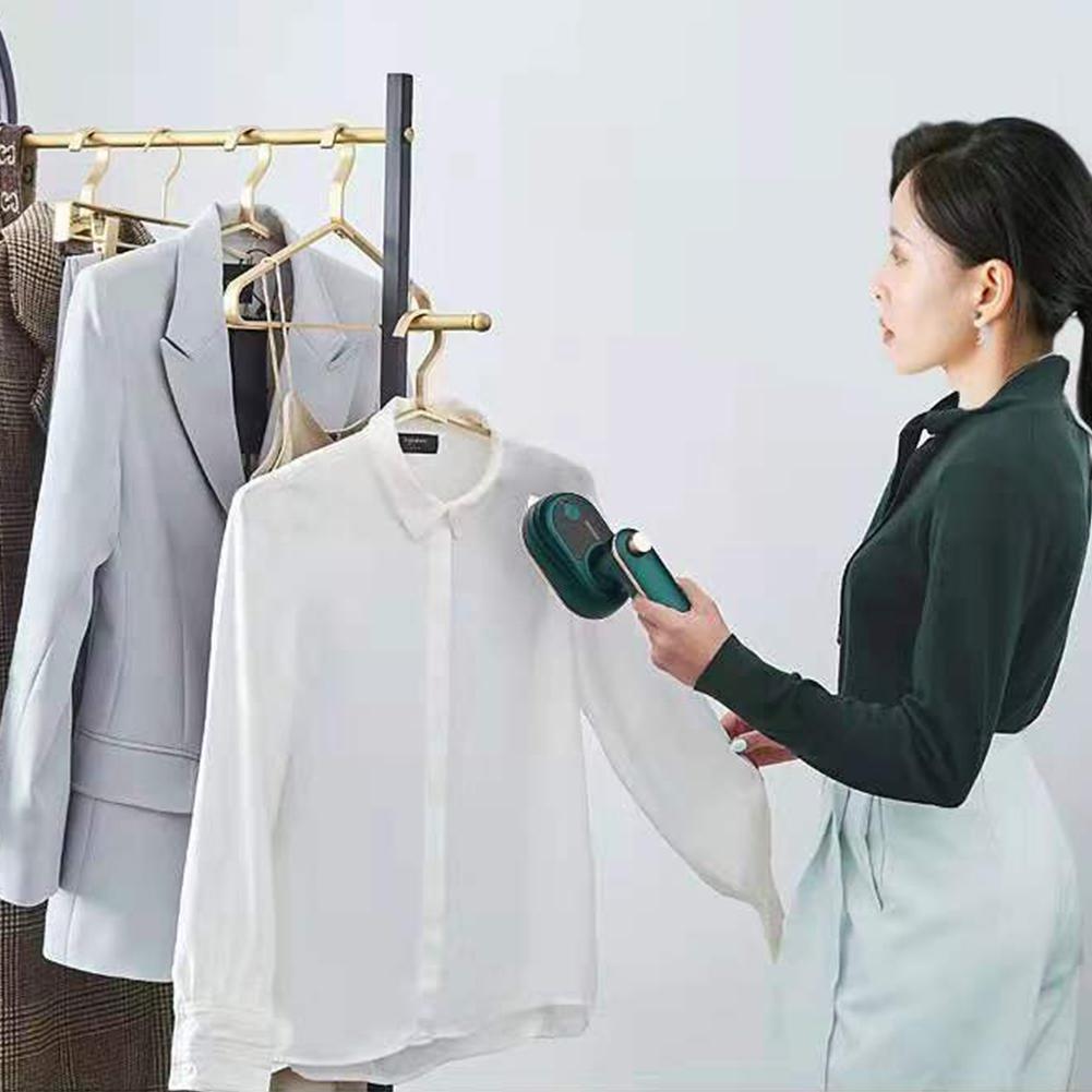 Mini Steam Iron Handheld Wet And Dry Double Steam Steamer Generator Garment Portable Travelling Home F1a1