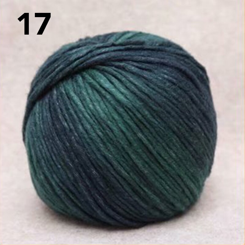 140g/ kuglegarn til strikning omkostningseffektiv høj filament uld plysgarn sweater hat tørklæde anti-pilling hækling: 17