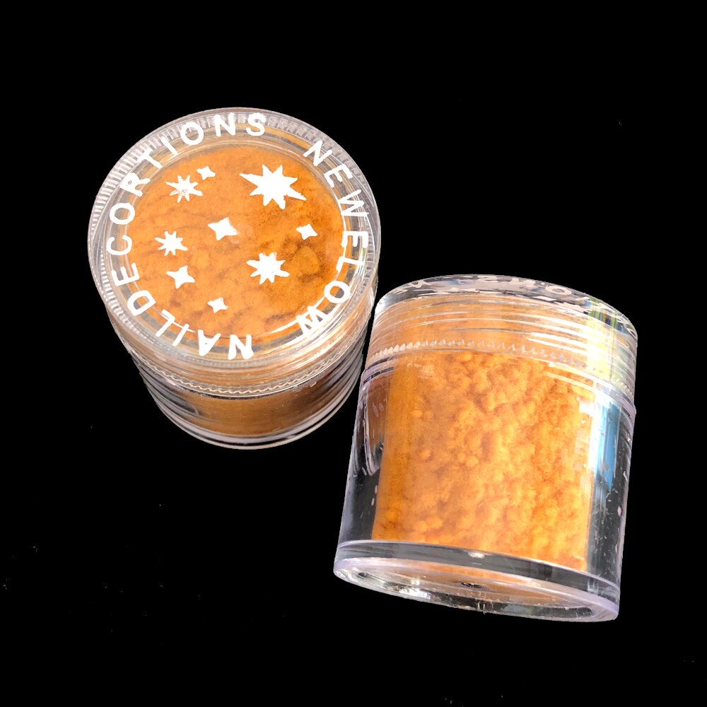Accesorios para uñas 3D con purpurina de terciopelo, 20 colores, maquillaje para manicura suave, vellosidad: Medium yellow 15