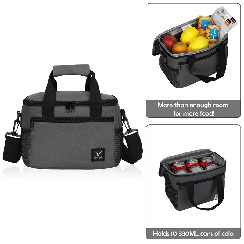 VEEVANV Oxford Thermo Lunch Tassen voor Kids Vrouwen Thermische Zakken Lunchbox Geïsoleerde Storage Container Picknick Koeltassen Handtas