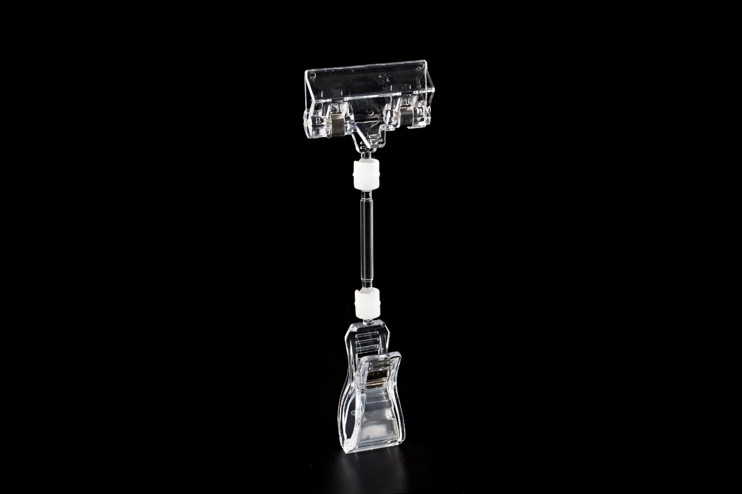 Pop Rotatie Clear Prijskaartje Houder Met Draaibare Clip: B7