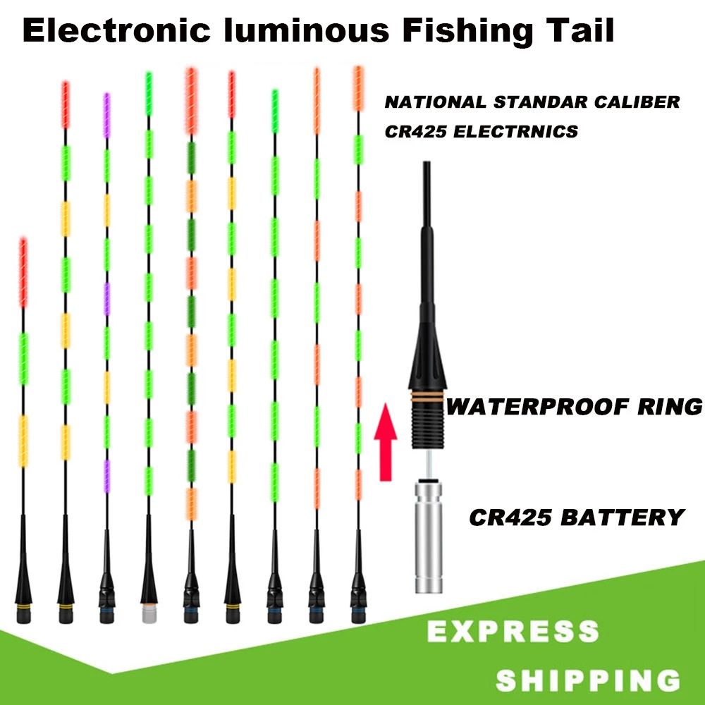 Flotador LED inteligente para pesca nocturna, boya electrónica Ultra sensible, accesorio de pesca al aire libre, superbrillante, novedad