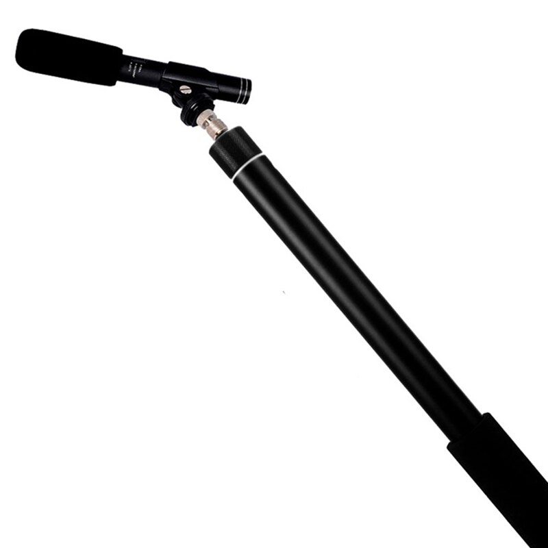 Live Equipment,Live Microphone 300cm Microphone Telescopic Pole Movie Live Recording Interview Boom