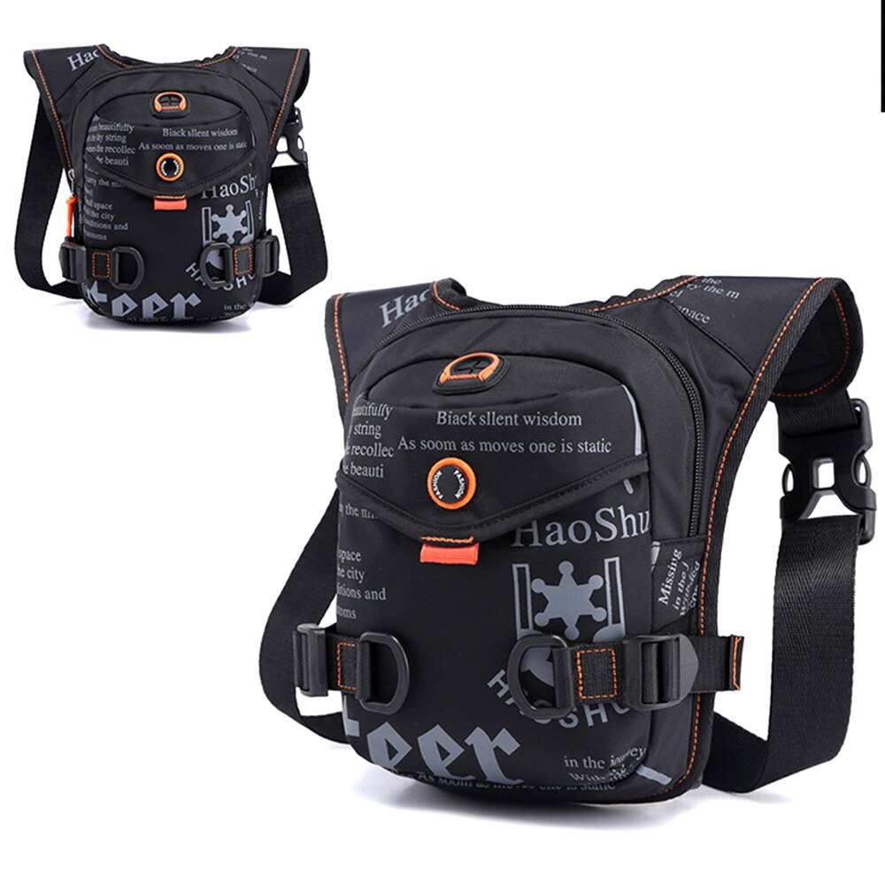 Hot 2019 heren beentas heup messenger schoudertassen voor buiten kamperen fietsen