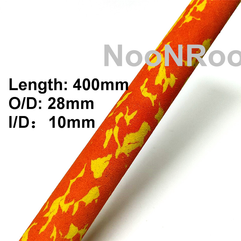 Camo EVA Foam Handvat Voor Hengel Rechte Handgemaakte Handvatten Reparatie Staaf Gebouw DIY Handwerk float Materialen NooNRoo 1PC: YELLOW / 0.9m