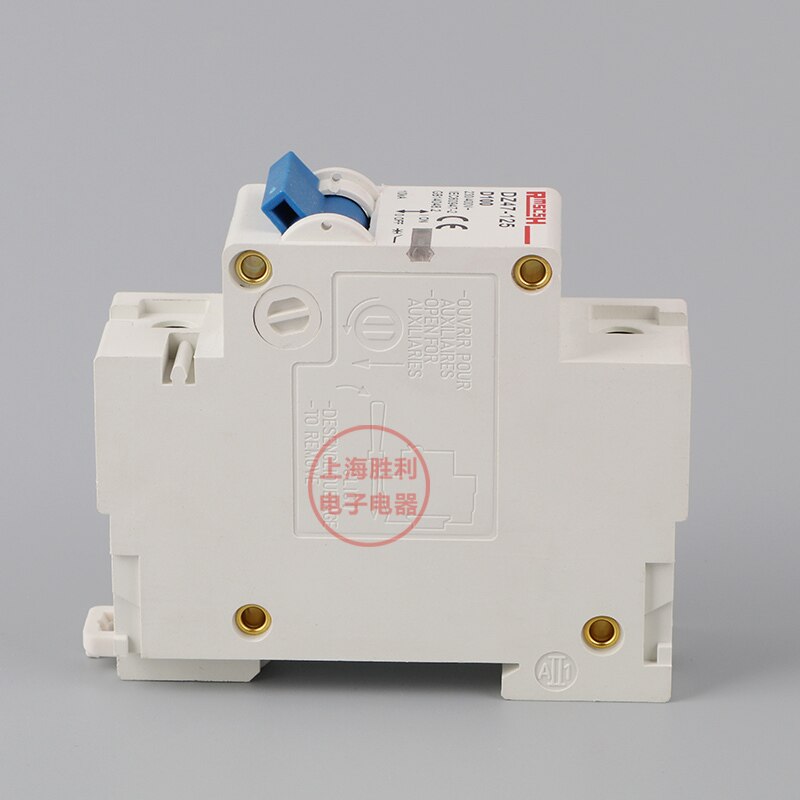 Interruptor de aire P269 DZ47 D tipo C45 Mini disyuntor MCB 1P 80A/100A/125A miniatura 230V AC solo polo ON-OFF