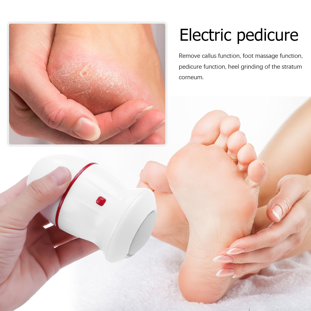 Molinillo Eléctrico de pies al vacío, de piel muerta eliminador de callos, herramienta de pedicura recargable por USB, limas de pies, máquina de limpieza para el cuidado de los pies