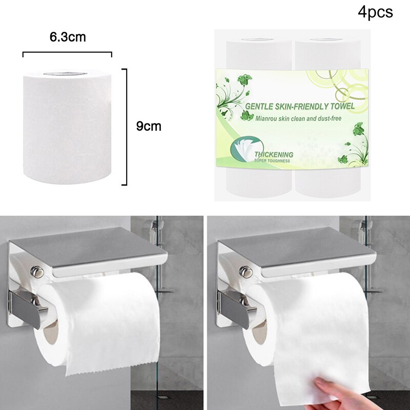 miejsce 6 rolki toaleta bibuła gospodarstwa domowego 4 warstwy biała miękka skóra przyjazna dla łazienki FKU66