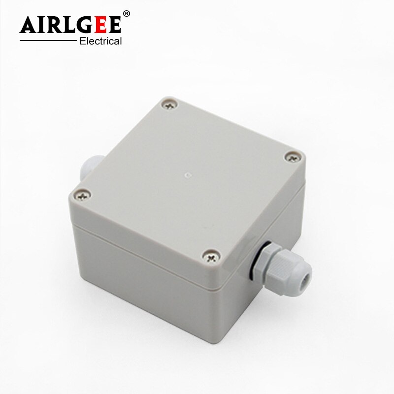 81*83*56mm 1 Inlet 1 Outlet waterproof terminal box junction box moisture-proof wiring box cable cable box nylon connector