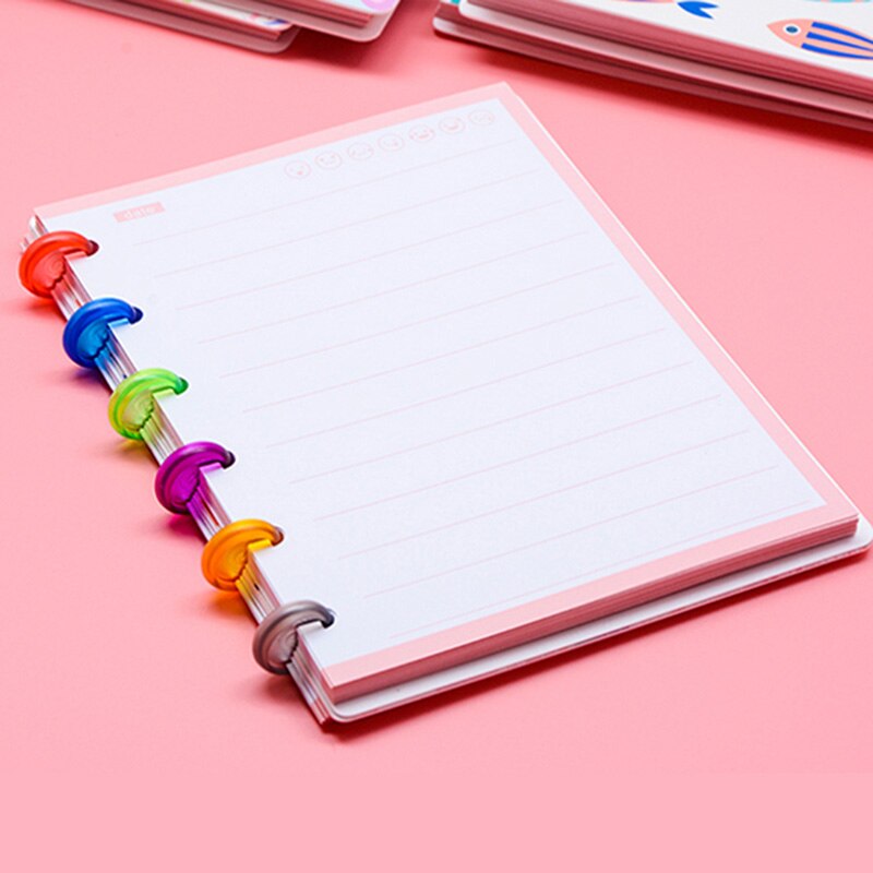 20Pcs 28mm Mushroom Hole Disc Binders for Notebooks/Planner Diy Colorful Loose Leaf Binding Rings Discbound Discs CX19-004