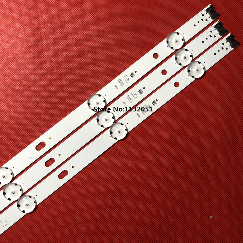 LED Backlight strip 8 lamp For LG Innotek Direct 43inch UHD 1Bar 24EA 43uh619v 43UH610V 43UH6030 UF64 UHD_A 43LH5700 43LH60FHD