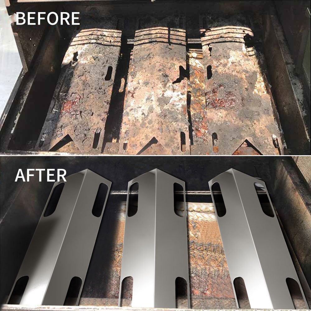 Stainless Steel Barbecue Heat Plate Grill Heat Shield Outdoor Barbecue Parts For BBQ Grill