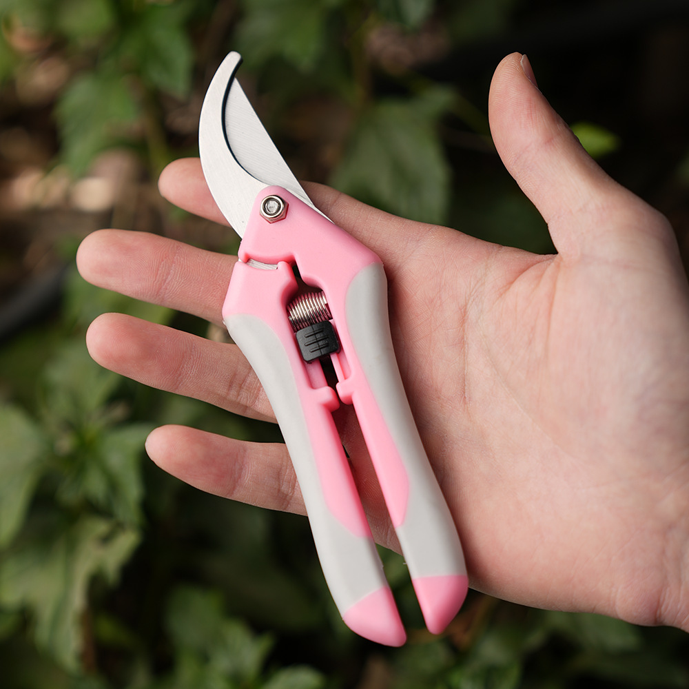 Mini Gardening Scissors for Pruning, Fruit Pruning, Pruning, Grape Picking, and Gardening Tools: grey